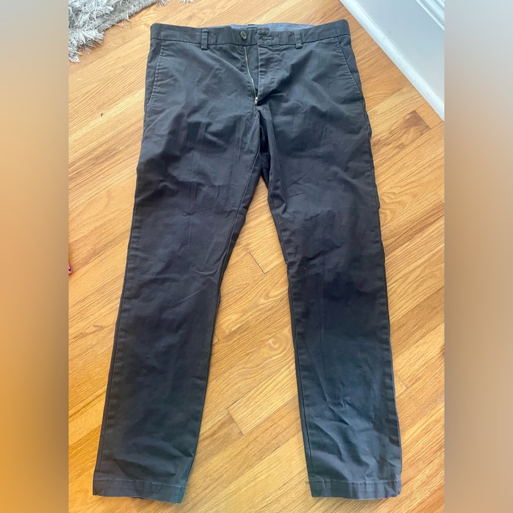 Banana Republic dark grey men’s chinos